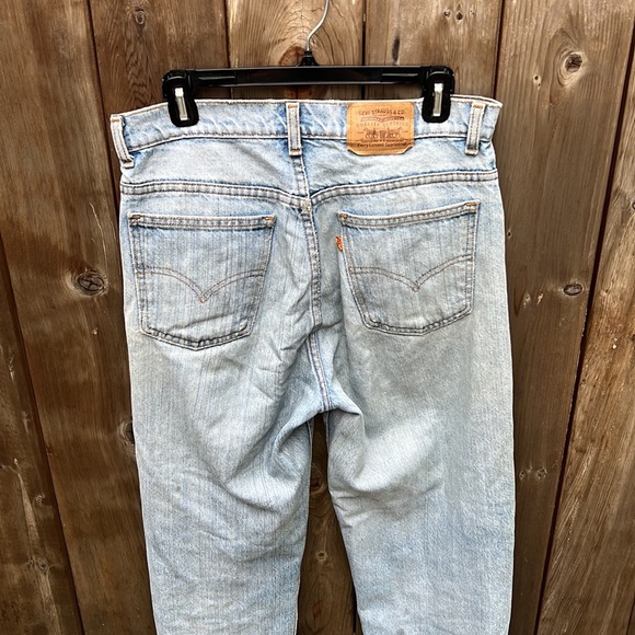 High Rise Wide Leg Levis - Picture 4 of 7